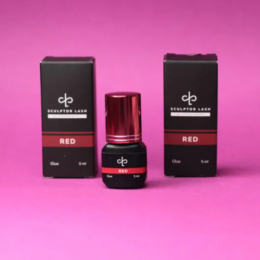 Клей для наращивания ресниц «Красный» (RED) - фото-1